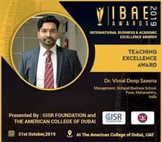 Teaching Excellence Award VIMAL